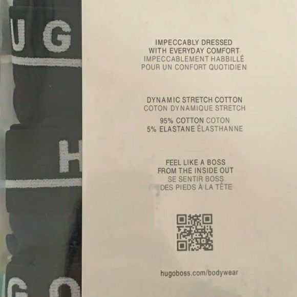 3 boxers HUGO BOSS AUTHENTIQUE - Picture 4 of 5